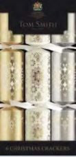 Silver/Gold/Rose Christmas Crackers