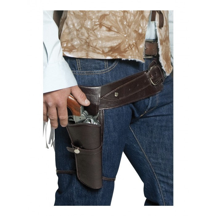 Authentic Western Wandering Gunman Belt & Holster