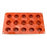 15 Cavity Assorted Petits Fours - Silicone Chocolate Mould/ Flexible Baking Mould