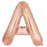 Rose Gold Mega Foil 34" Letter A