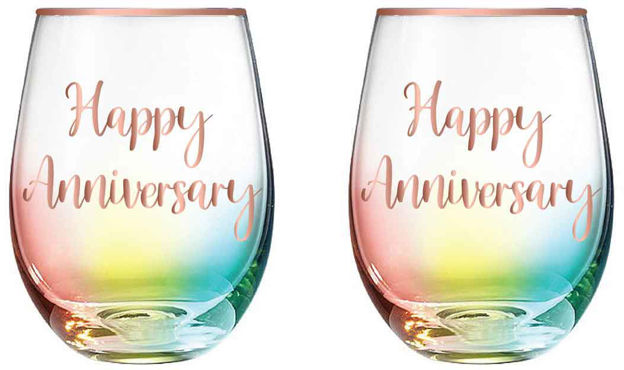 Anniversary Stemless Set 600ml