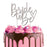 Bride To Be Metal Cake Topper - Silver