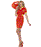 Baywatch Beach Lifeguard Costume, Red