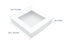 Biscuit Box 6x6x1 Inches With Partial Clear Lid