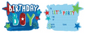 Birthday Girl & Birthday Boy Invitations