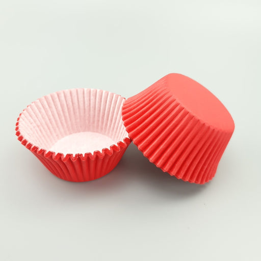 Cupcake Cases Grease-Proof Large- Red