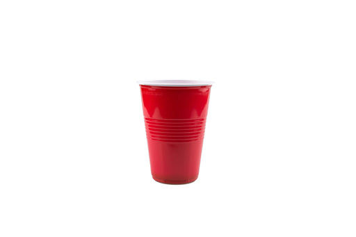 Red Plastic Party Cup 450ml