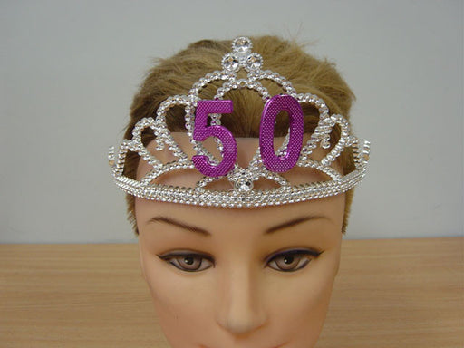Birthday Tiara 50th