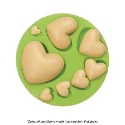 Assorted Heart Silicone Mould