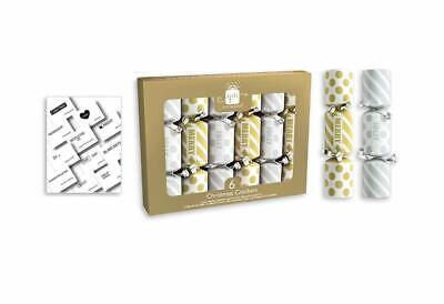 Mini Christmas Crackers 6 pack