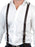 Braces Leather Look - Brown