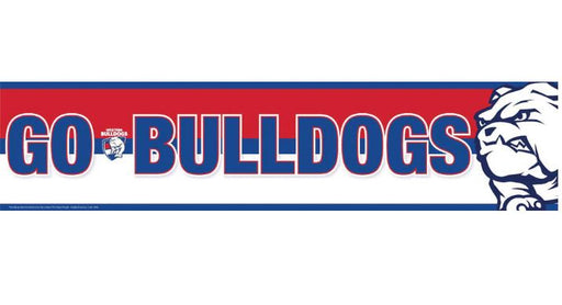 Western Bulldogs Go Banner