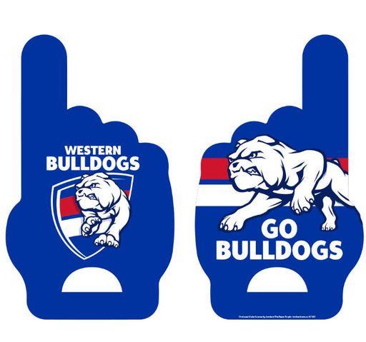 Western Bulldogs Hand Placard
