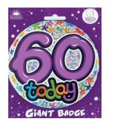 Large Birthday Badge Assorted Ages