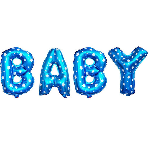 Baby Boy Air Filled Letters