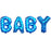 Baby Boy Air Filled Letters