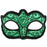 Capri Eye Mask - Green