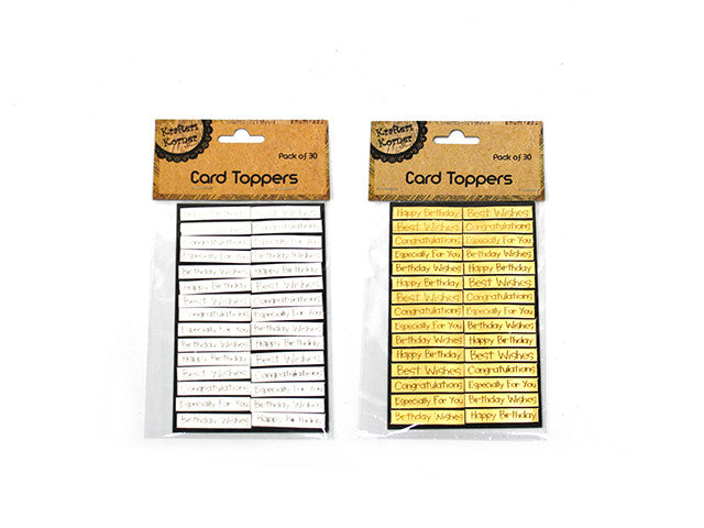 Card Stickers- Design Your Own Card