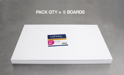 Cake Board White  18 X 12 Inch 46cmx30cm Rectangle Mdf 6mm Thick