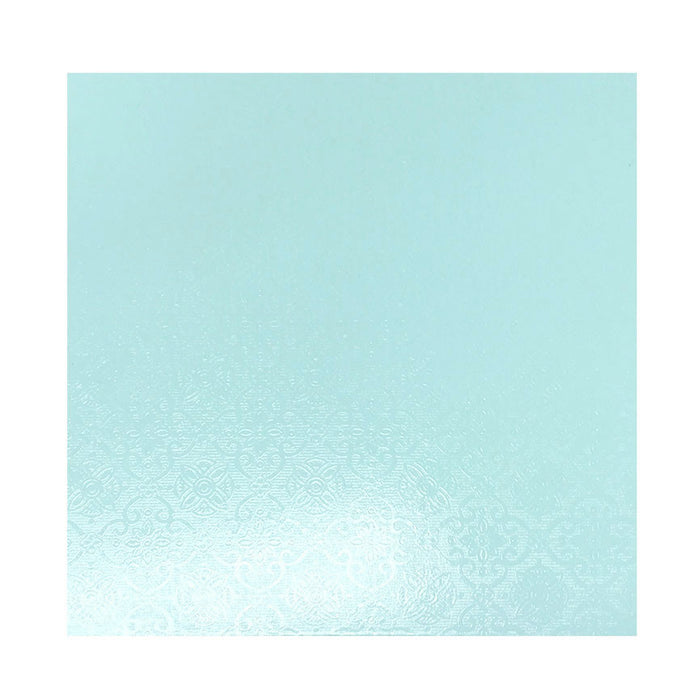 Cake Board Blue 8 Inch Square Mdf 6mm Thick