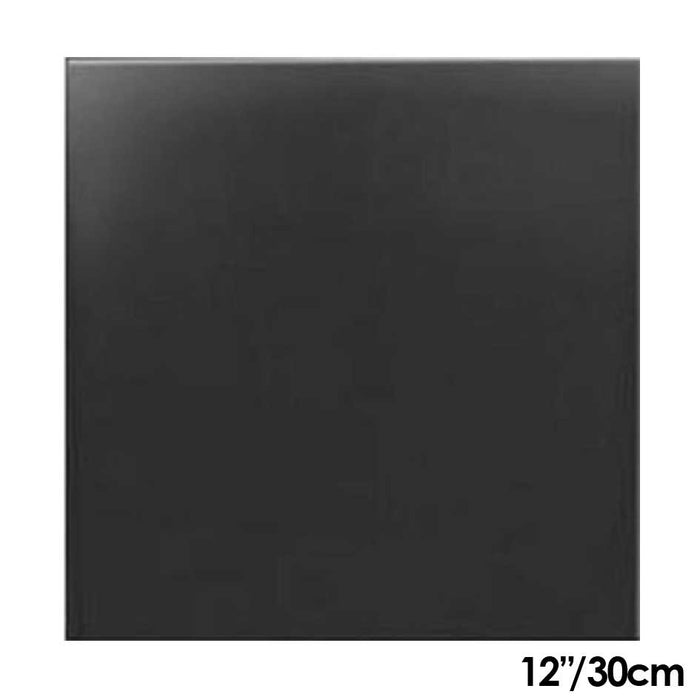 Cake Board Black 12 Inch Square MDF 6mm Thick