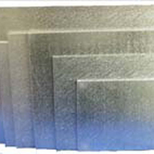 Cake Board Silver 18 X 14 Inch 46cmx35cm Rectangle MDF 6mm Thick