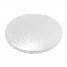 Cake Board | White | 8 Inch | Round | Mdf | 15mm Thick