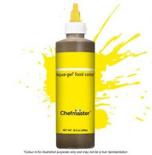 Chefmaster | Neon Bright Yellow | Liqua-Gel Food Colour | 10.5 Oz/298 Grams