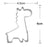Giraffe Cookie Cutter Set
