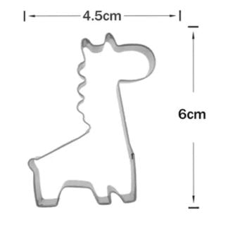 Giraffe Cookie Cutter Set