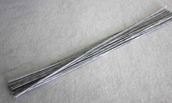 Floral Wire  22 Gauge  White 50 Pieces