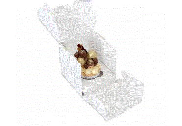 Single Cupcake Box Pack Of 10