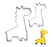 Giraffe Cookie Cutter Set