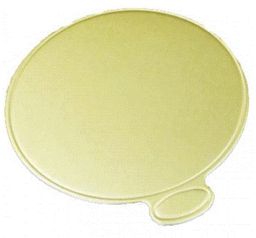 Round Gold 2mm Cake Board 8cm - Pack of 100