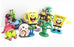 Spongebob Figurine Cake Topper Set of 8pcs