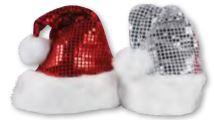 Christmas Hat Sequin Assorted Colours