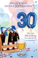 Elegance Birthday Card Age 30