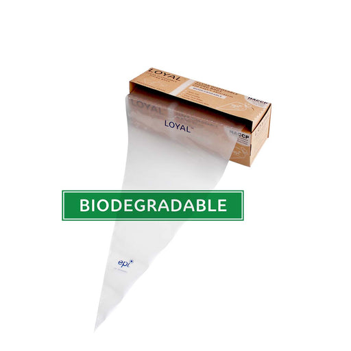 Biodegradable Clear Disposable Piping Bags Box of 100
