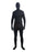 Adult Invisible Man Black Standard/Medium