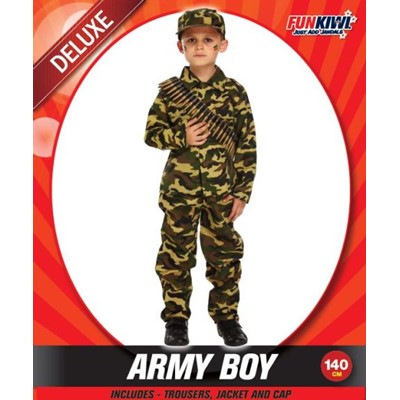 Army Boy Costume 155cm