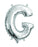 Artwrap Foil Balloon 35cm Silver G