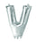 Artwrap Foil Balloon 35 cm Silver V