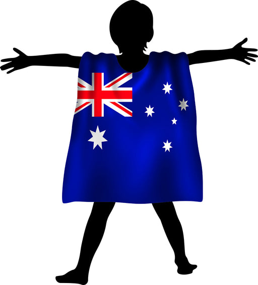 Aussie Cape Flag Kids