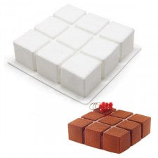 Single Sided Rubix Cube Silicone Mould