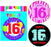 BADGE 16TH SMALL