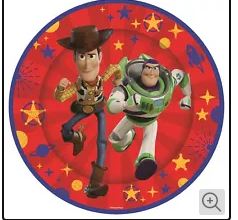 Toy Story 8 Pack Paper Plates