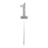 Diamante Number Cake Topper Available in 0-9