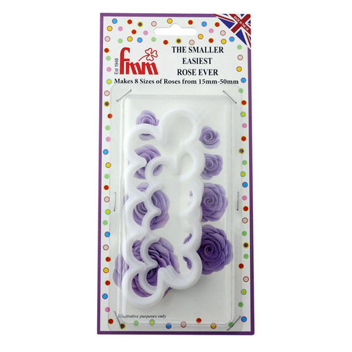 Fmm  The Smaller Easiest Rose Ever Cutter  Set Of 2