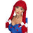 Red Rag Doll Wig