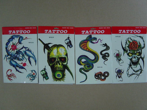 Cobra,Scorpion & Skull Tattoo